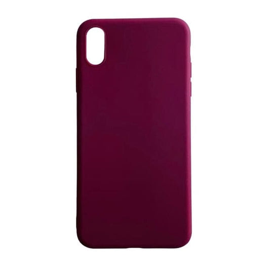iPhone XS Max Case (Maroon)