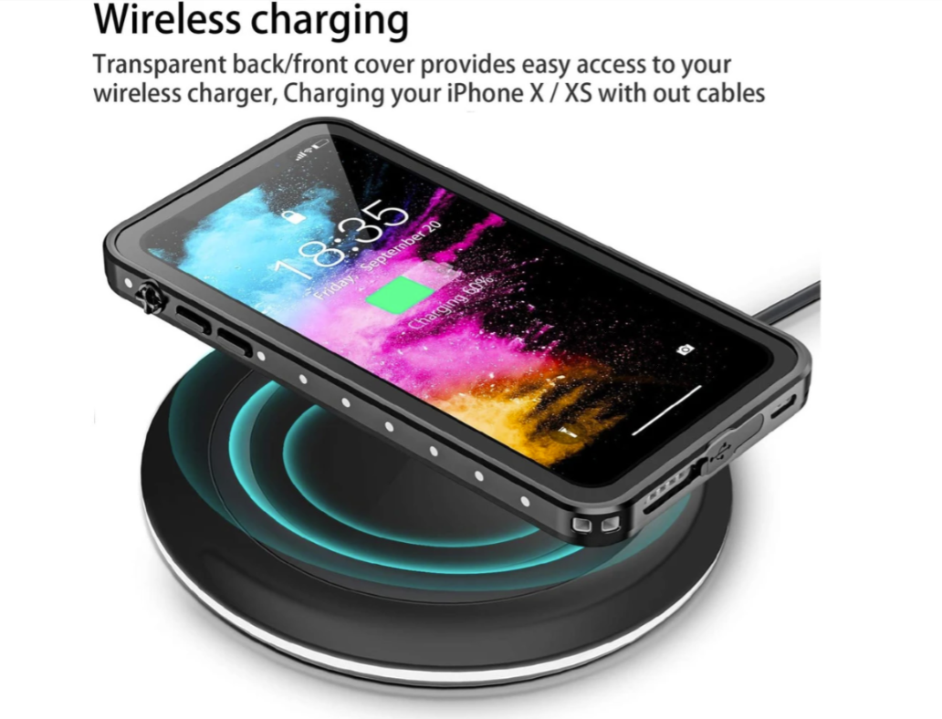 iPhone XS Max Waterproof Case Redpepper Full Protective Cover