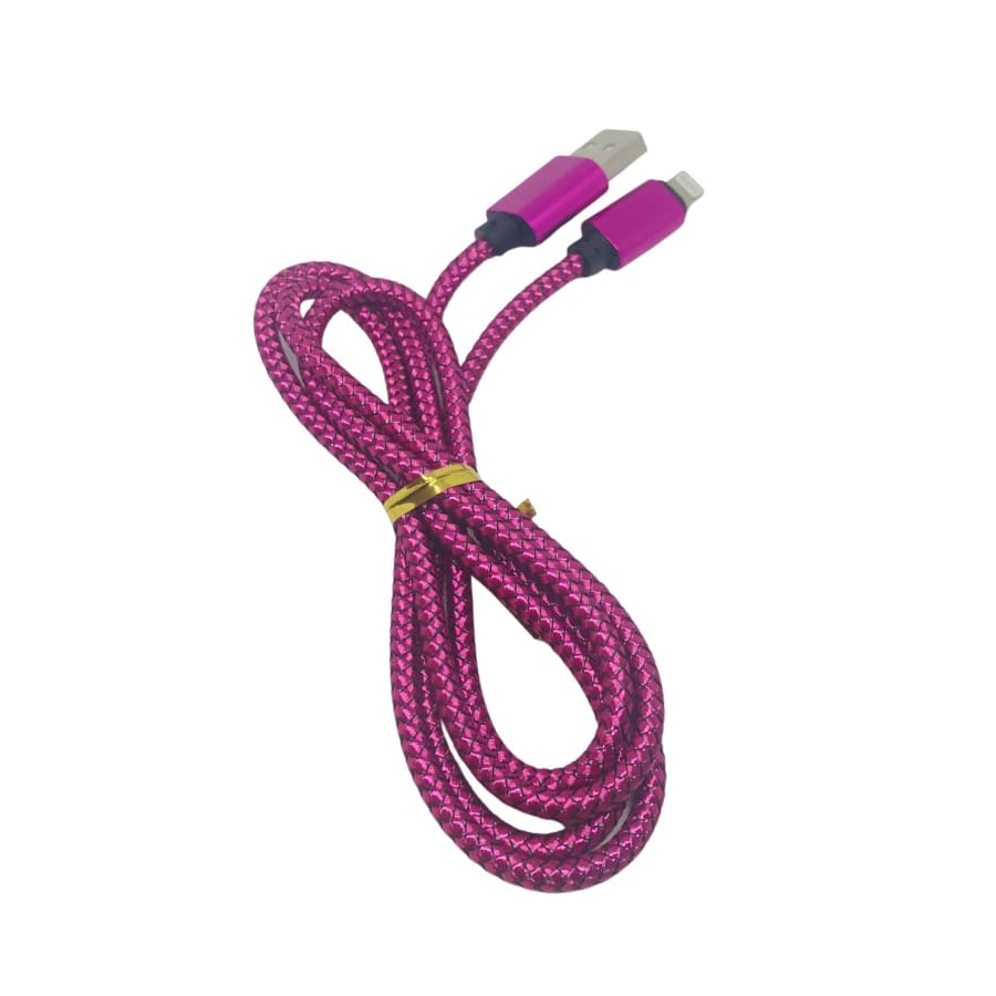 iPhone/iPad Charger Cable - 2m (Red Wine)