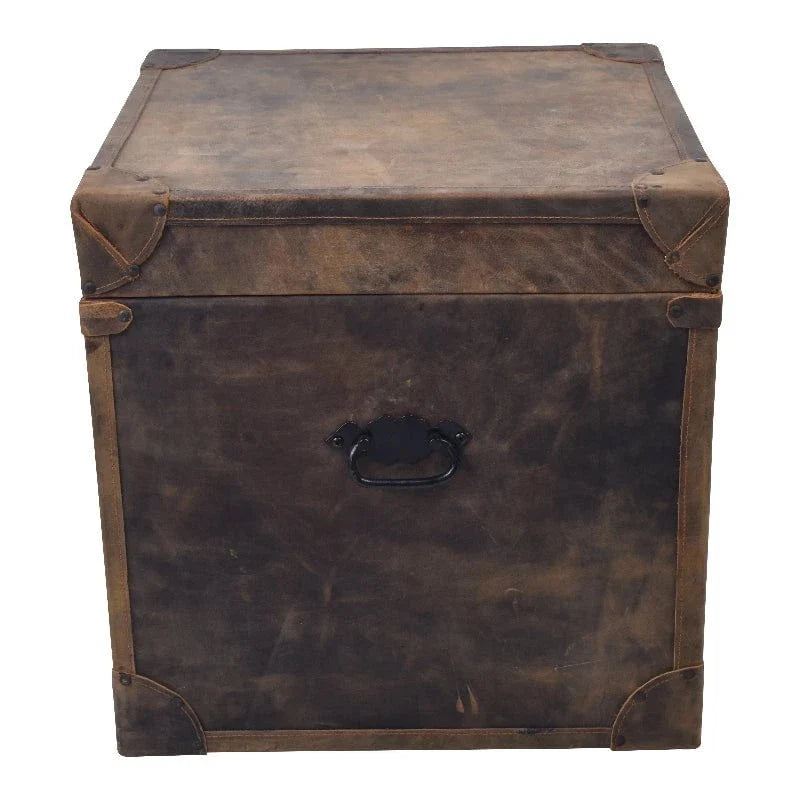 Jaipur Leather Storage Boxes Set at online8 furniture store Auckland