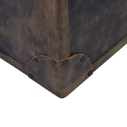 Jaipur Leather Storage Boxes Set at online8 furniture store Auckland