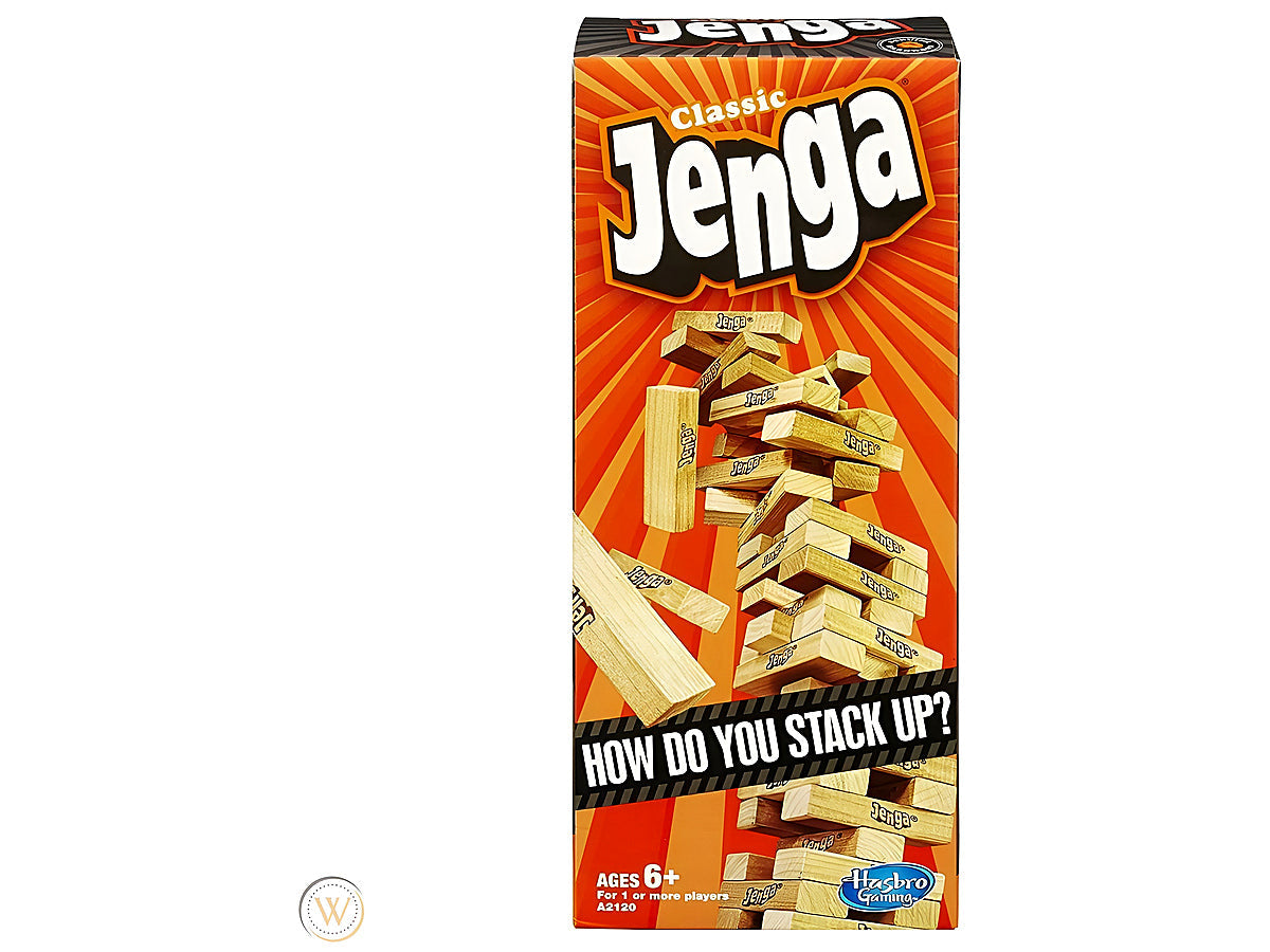 Jenga Classic Block Stacking Game