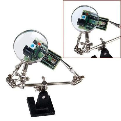 Jeweller, Modelling, Computer Repair Clamp & Magnifying Glass