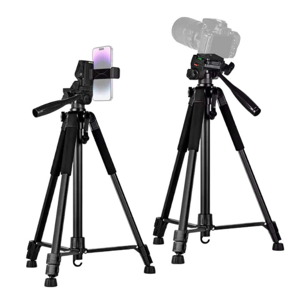 Portable Camera Phone Tripod 360 Rotable Adjustable Stand Max 1.68m