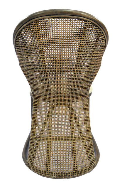 Jimbaran Armchair - Antique Brown & Black wash at online8 furniture store Auckland