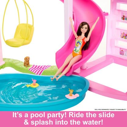 Barbie Dreamhouse: Pool Party Doll Playset