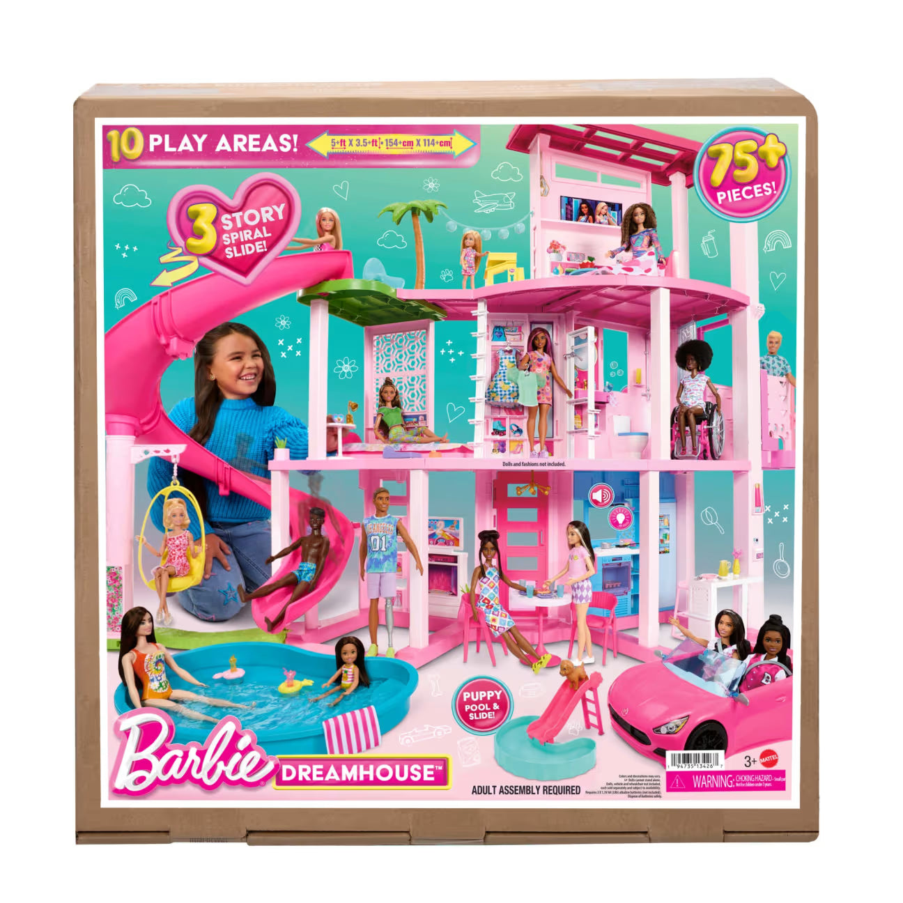 Barbie Dreamhouse: Pool Party Doll Playset