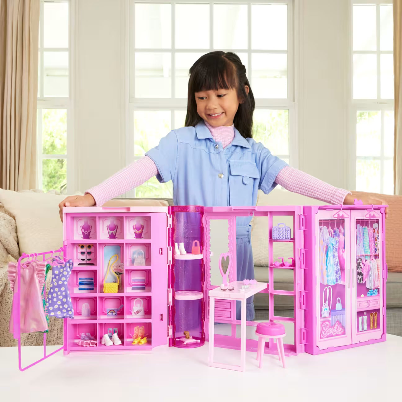 Barbie Dream Closet Doll, Playset and Accessories