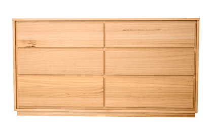 Kansas 6 Drawers Dresser | Lowboy | Shop Now at online8 furniture store Auckland