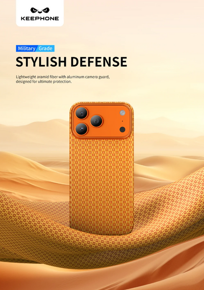 Keephone Ankora Genuine Kevlar Case for iPhone 17 Pro Max with MagSafe
