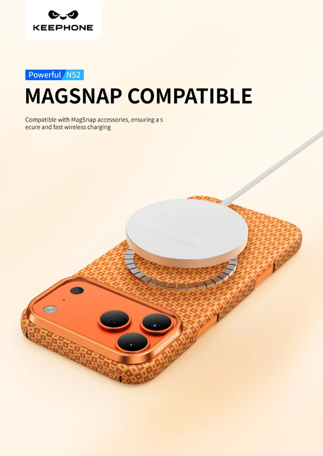 Keephone Ankora Genuine Kevlar Case for iPhone 17 Pro with MagSafe