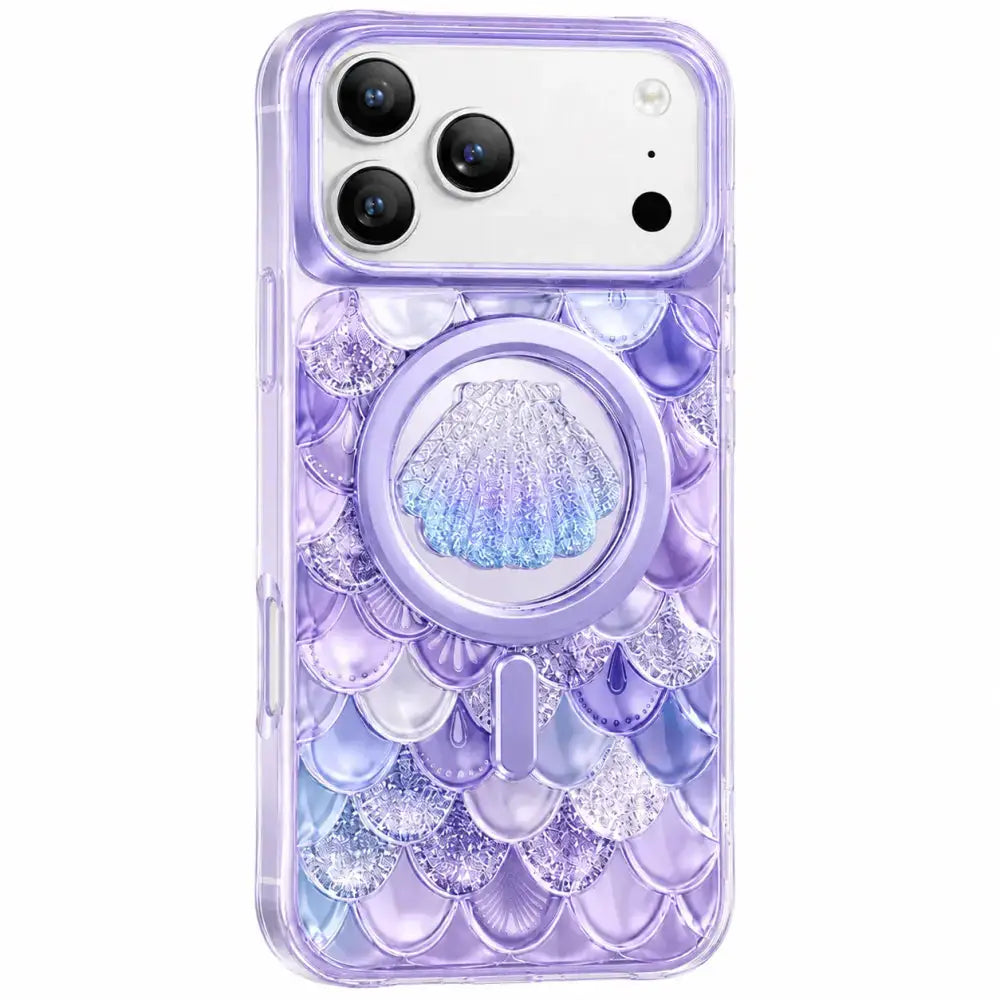 Keephone Iceland Glitter Case for iPhone 17 Pro | 3D Diamond Shell MagSafe Case