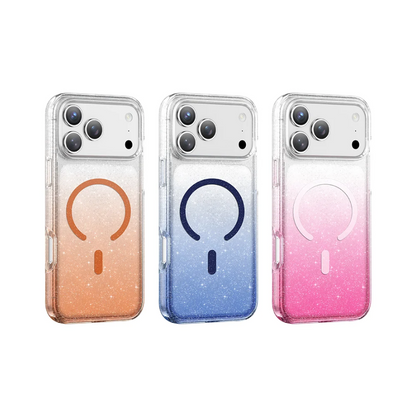 Keephone Lillian Premium Glitter Clear Case for iPhone 17 Pro Max (LILLIAN)