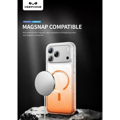 Keephone Lillian Premium Glitter Clear Case for iPhone 18 Pro Max (LILLIAN)