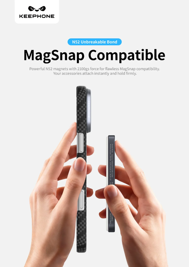 ROBIN Keephone Genuine Kevlar Case for iPhone 17 Pro Max with MagSafe