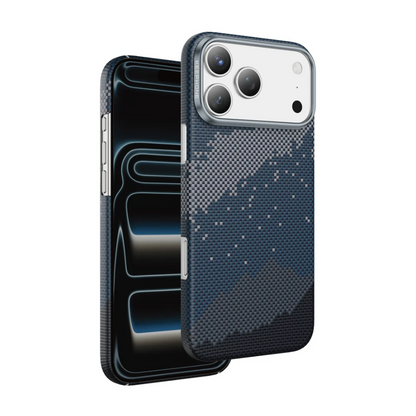 Keephone Starry Kevlar Case for iPhone 17 Pro | 1500D Aramid Fiber MagSafe Case
