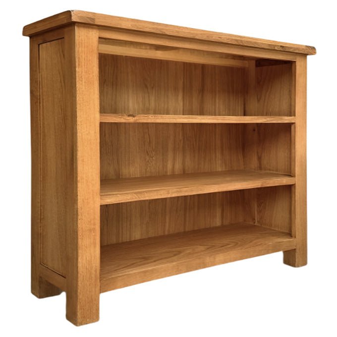 Kensington Oak Bookcase - 900x900 at online8 furniture store Auckland