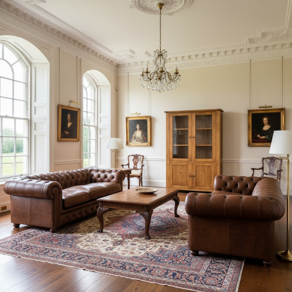 Kensington Oak Display Cabinet