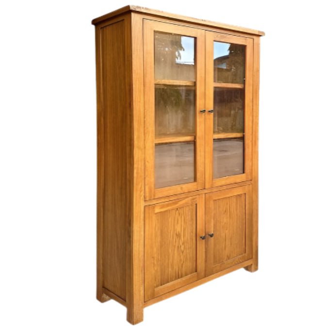 Kensington Oak Display Cabinet at online8 furniture store Auckland