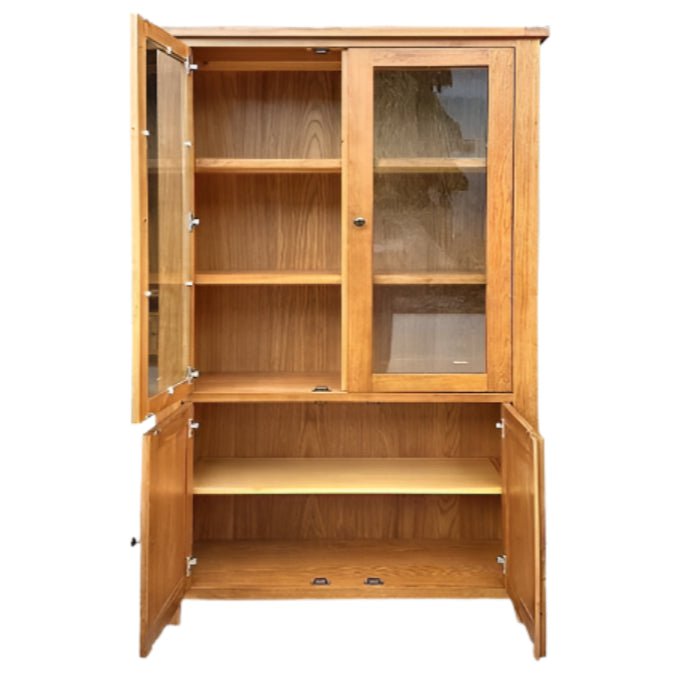 Kensington Oak Display Cabinet at online8 furniture store Auckland
