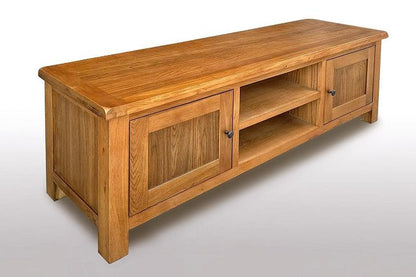 Kensington Oak Entertainment Unit - 1500mm at online8 furniture store Auckland