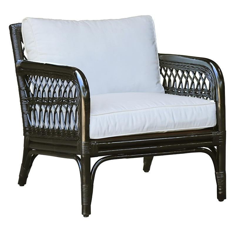 Kenyon Rattan & Canvas Armchair at online8 furniture store Auckland