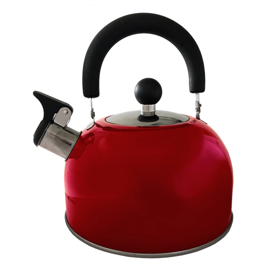 Red Whistling Kettle 1.5L - Southern Alps