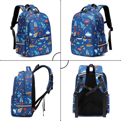 School Bag for Boys & Kids Backpack | Spaceship