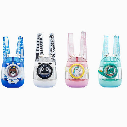 Unicorn & Dinosaur Kids Water Bottle with Dual Lids 1000ml