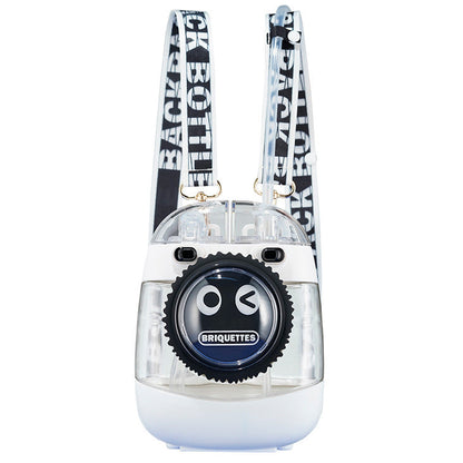 Unicorn & Dinosaur Kids Water Bottle with Dual Lids 1000ml