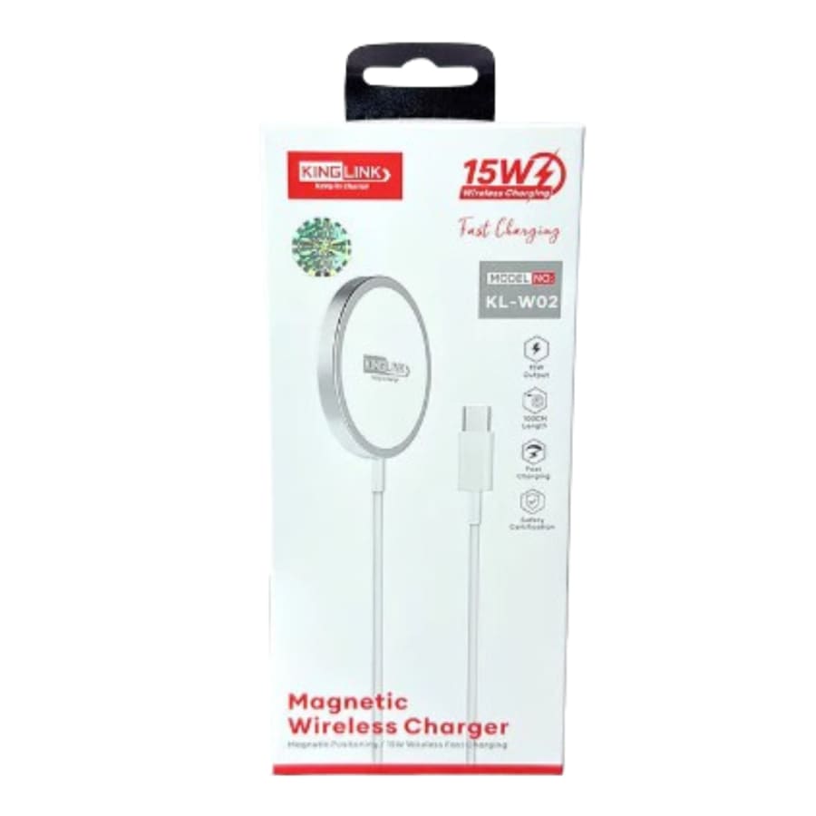 Kinglink 1m 15W Magnetic Wireless Charger KLW02