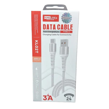 Kinglink 2m USB-A to C Cable KL02T