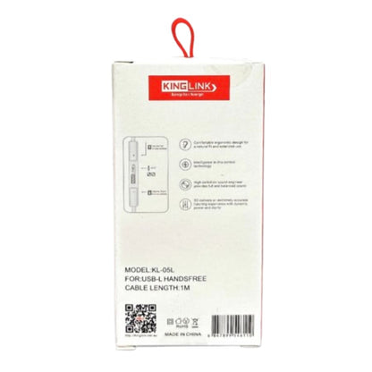 Kinglink Earphones (with lightning cable) - KL05L