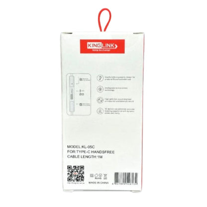 Kinglink Earphones (with type C cable) - KL05C