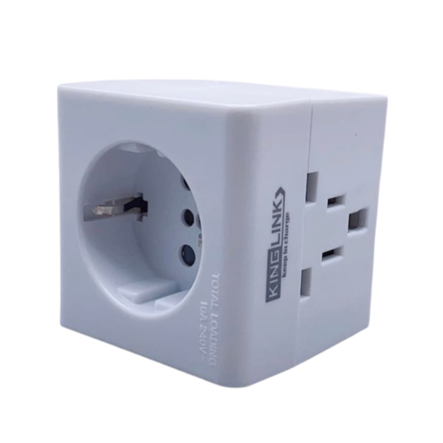 Kinglink Multi-function Travel Adapter P303 Wall Plug (USA, UK & Europe to NZ & AUS)