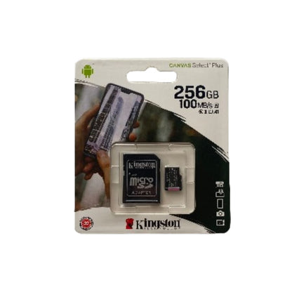 Kingston Memory Micro SD Card (32GB, 64GB, 128GB, 256GB)