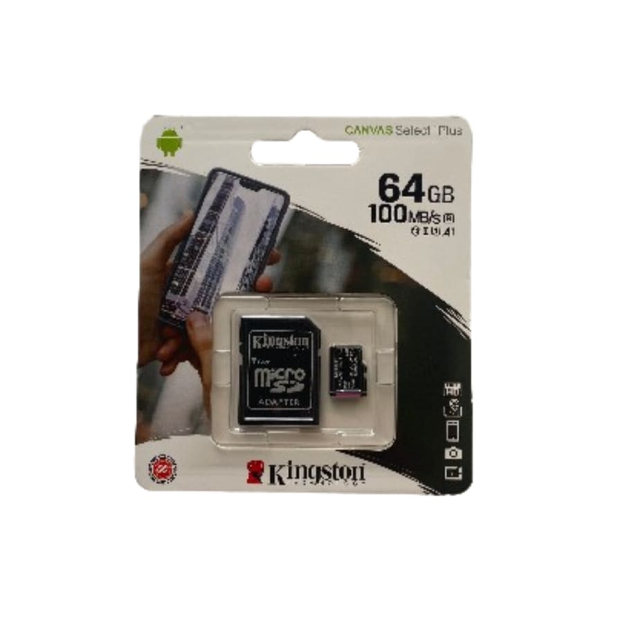 Kingston Memory Micro SD Card (32GB, 64GB, 128GB, 256GB)
