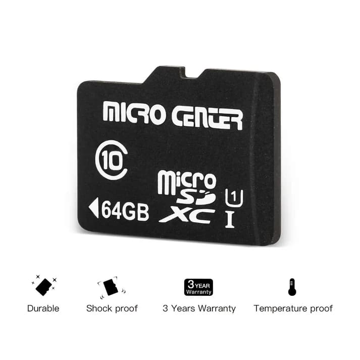 Kingston Memory Micro SD Card (32GB, 64GB, 128GB, 256GB)