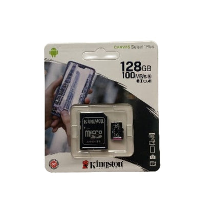 Kingston Memory Micro SD Card (32GB, 64GB, 128GB, 256GB)