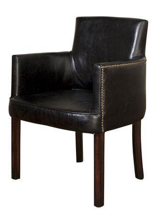 Online8 Ithaca Carver Dining Chair - Belon Black Kitchen & Dining Room Chairs