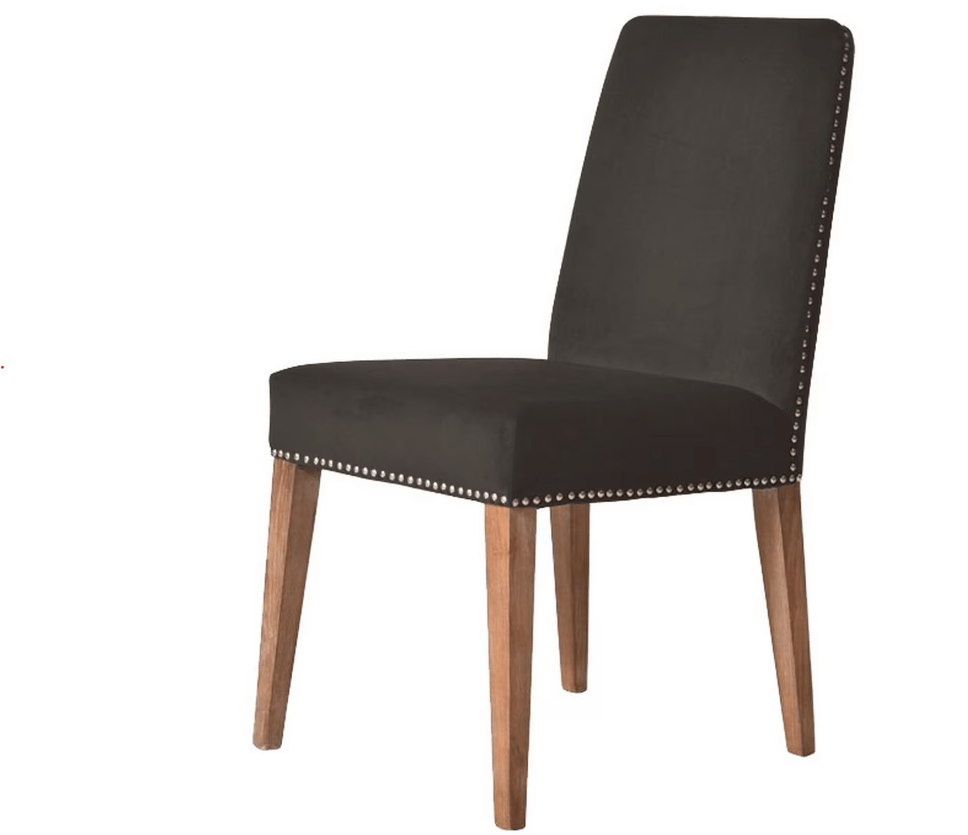 Online8 Pascal Dining Chair - Dark Grey Velvet Kitchen & Dining Room Chairs