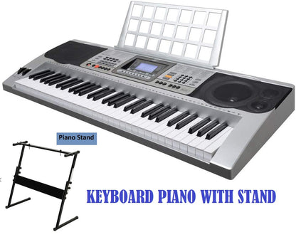 Electronic Keyboard Piano and Piano Stand