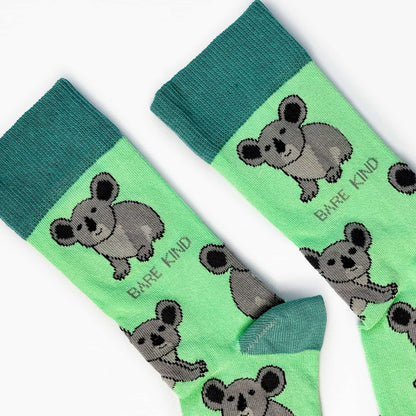Save the Koalas Bamboo Socks