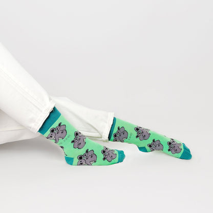 Save the Koalas Bamboo Socks