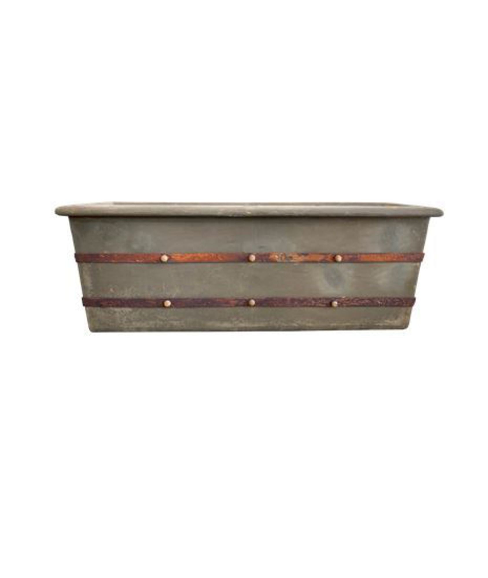 La Terre Rectangular Planter Fossil at online8 furniture store Auckland