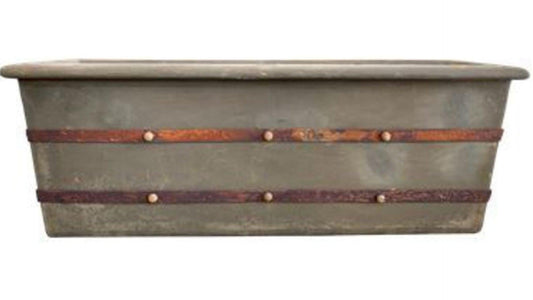 La Terre Rectangular Planter Fossil at online8 furniture store Auckland