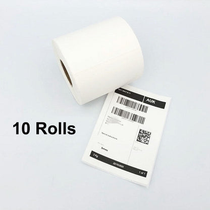 12 Rolls Premium 100x150mm Direct-thermal labels 350pcs/roll Self Adhesive Label