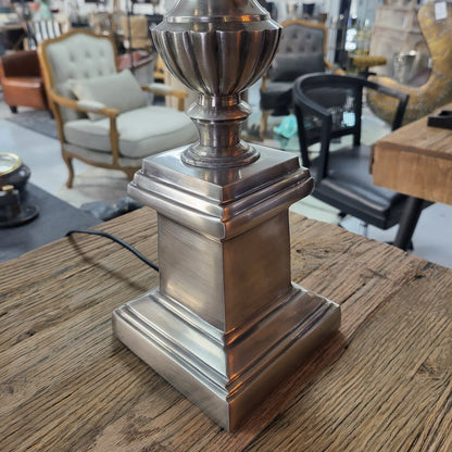 Online8 Vienna Table Lamp - Silver Antique Lamps