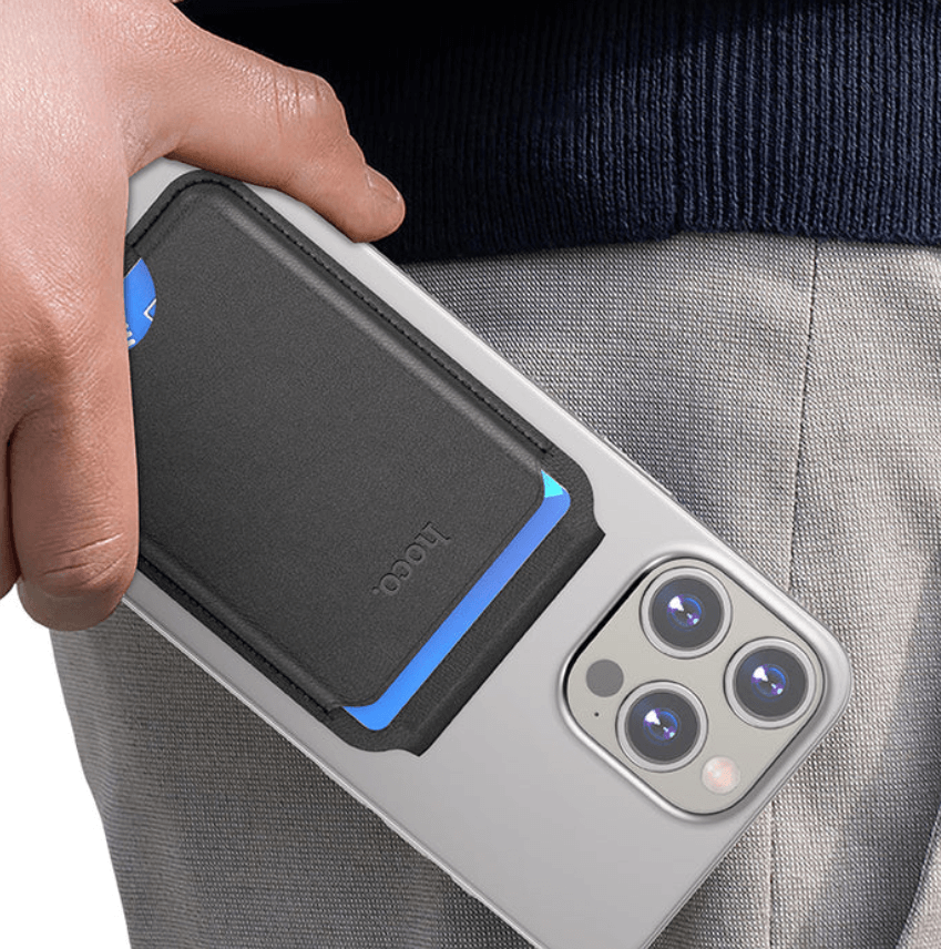 Leather Magnetic Multifunctional Card Holder – GT3