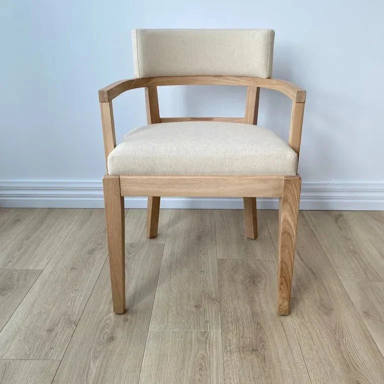 Lennox Dining Chair - Natural at online8 furniture store Auckland